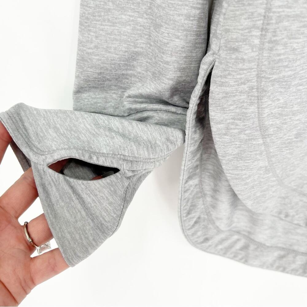 Athleta Uptempo Long Sleeve Tunic Pullover S Grey‎ - Picture 5 of 8